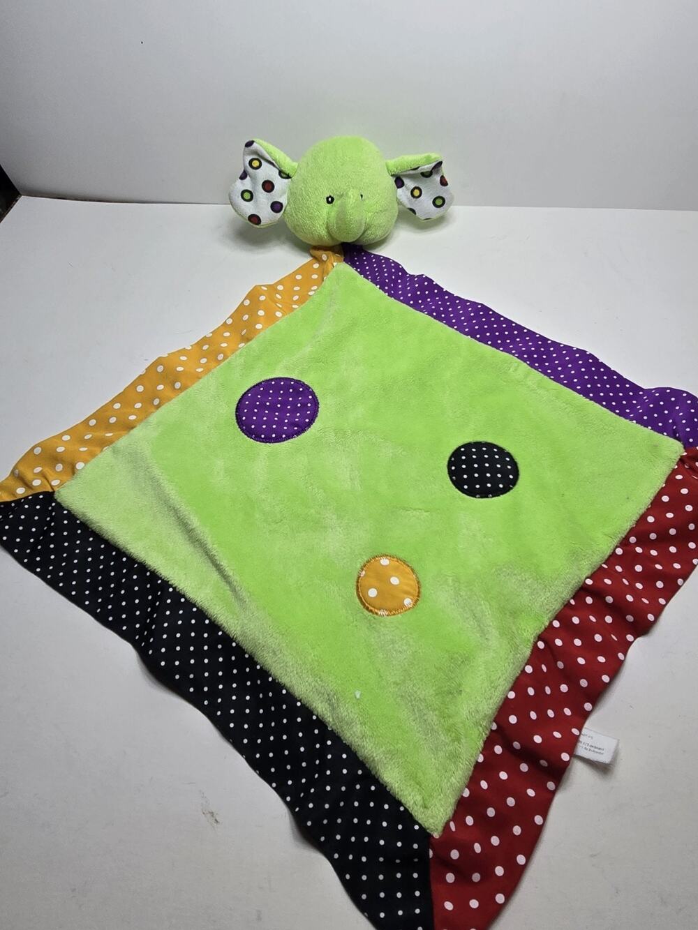 GANZ LOVEY baby lovey plush security blanket lookie loos blankie elephant